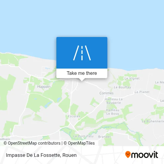 Impasse De La Fossette map