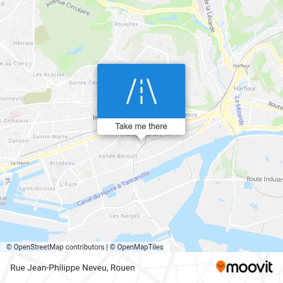 Rue Jean-Philippe Neveu map