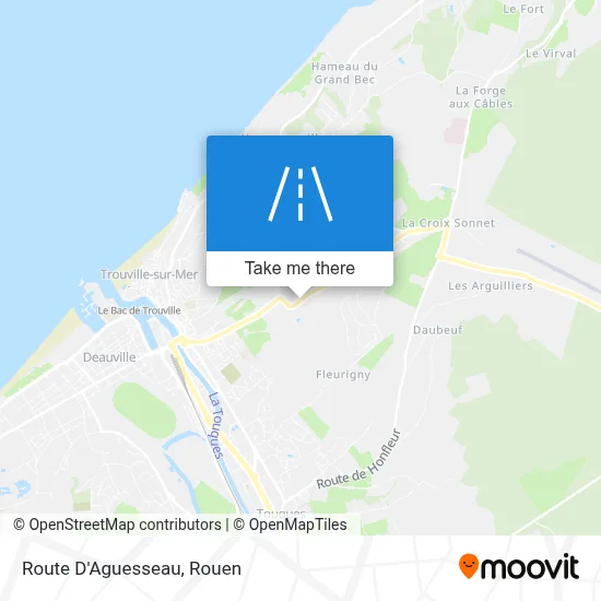 Route D'Aguesseau map