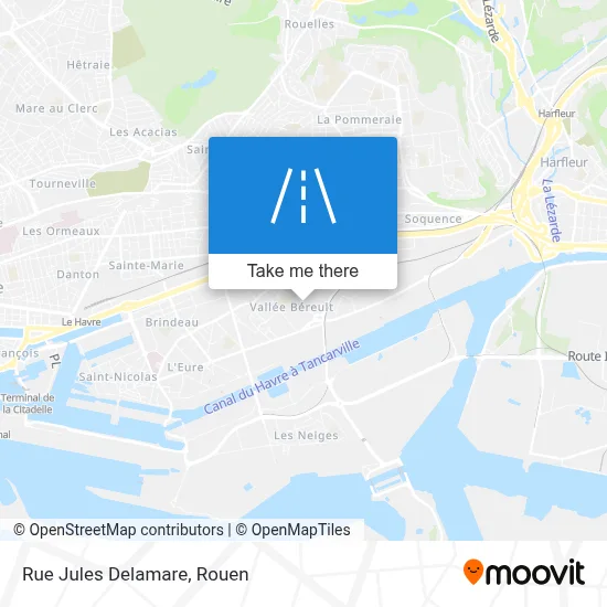 Rue Jules Delamare map