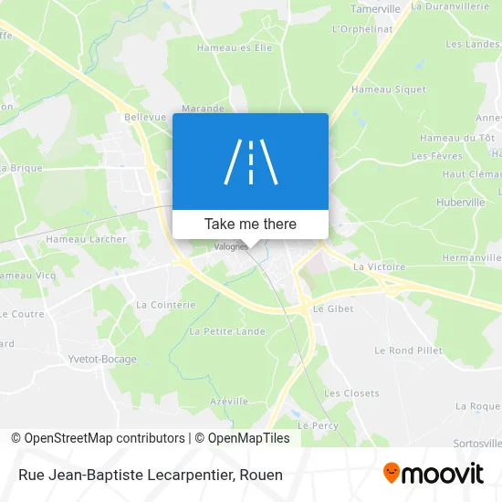 Rue Jean-Baptiste Lecarpentier map