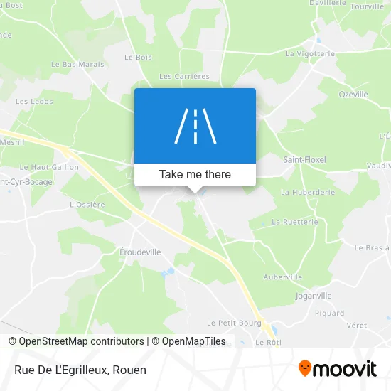 Rue De L'Egrilleux map