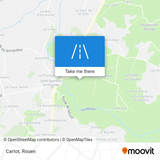 Mapa Cartot