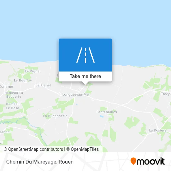 Chemin Du Mareyage map
