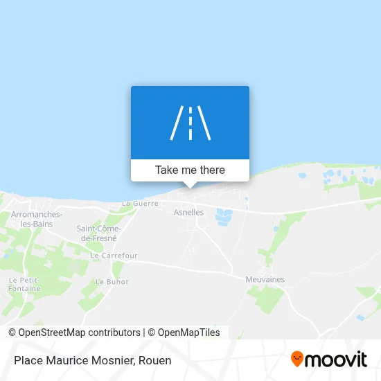 Place Maurice Mosnier map