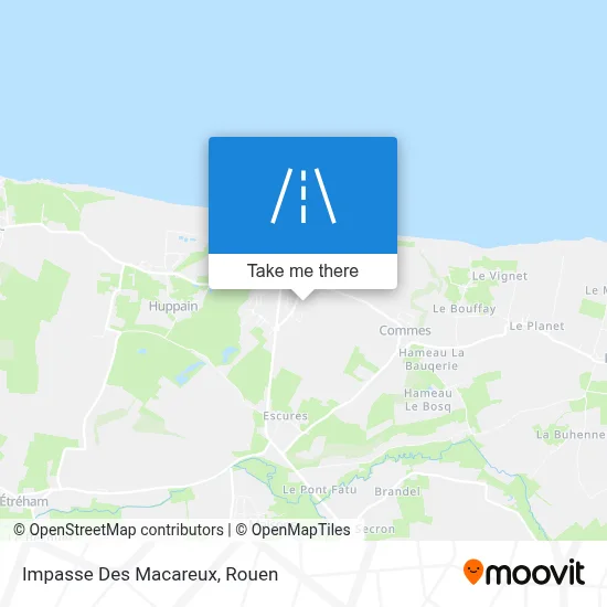 Impasse Des Macareux map
