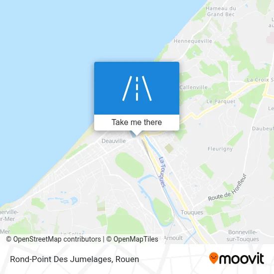 Rond-Point Des Jumelages map