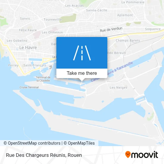 Rue Des Chargeurs Réunis map