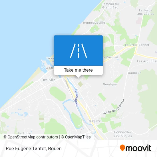 Rue Eugène Tantet map