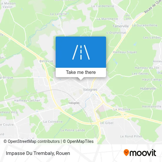 Impasse Du Trembaly map