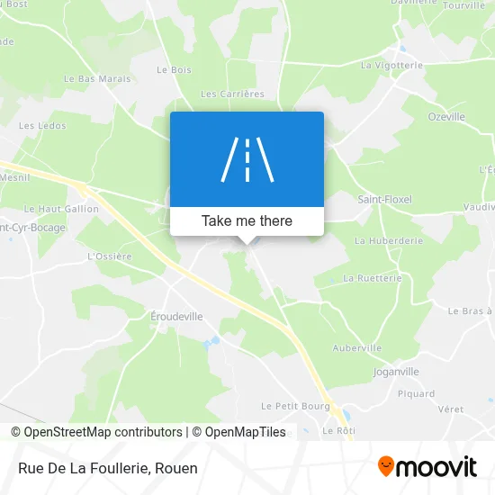 Rue De La Foullerie map