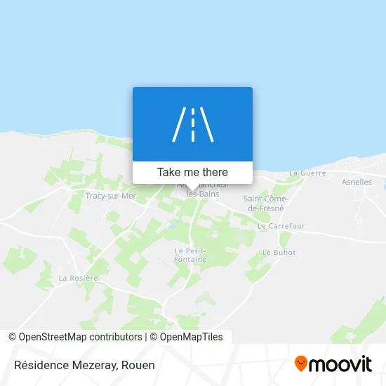 Résidence Mezeray map