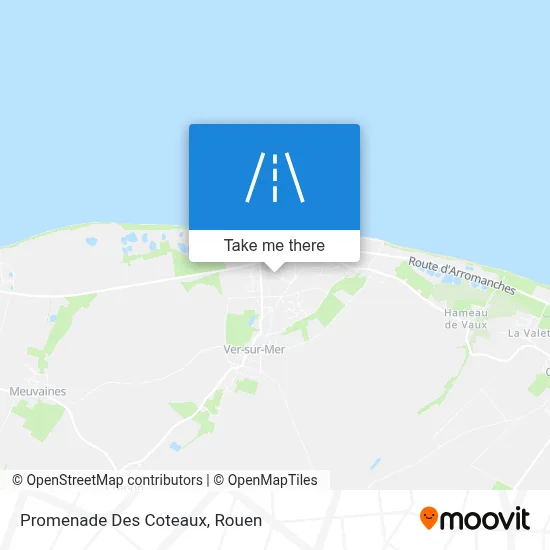 Promenade Des Coteaux map