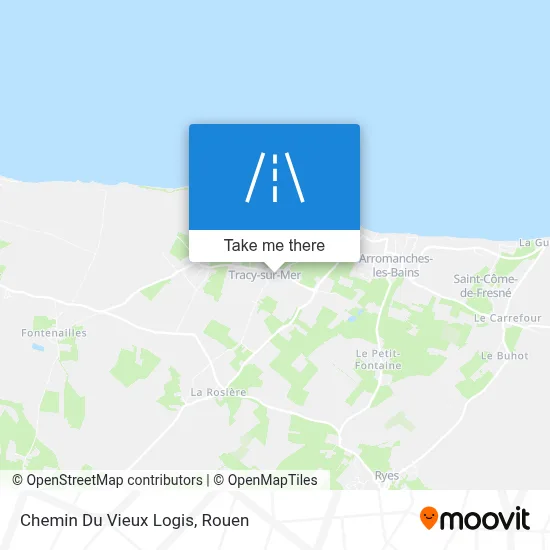 Chemin Du Vieux Logis map