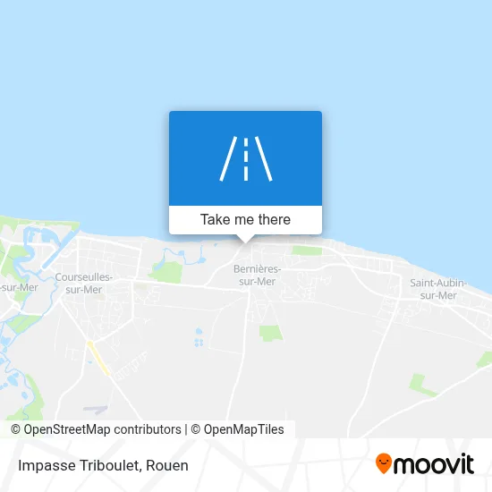 Impasse Triboulet map