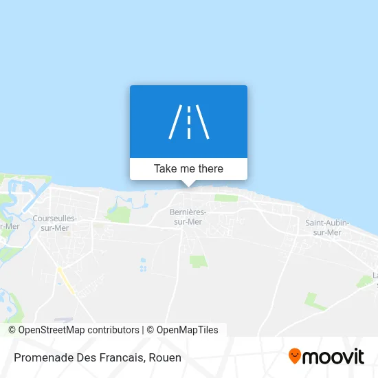Promenade Des Francais map