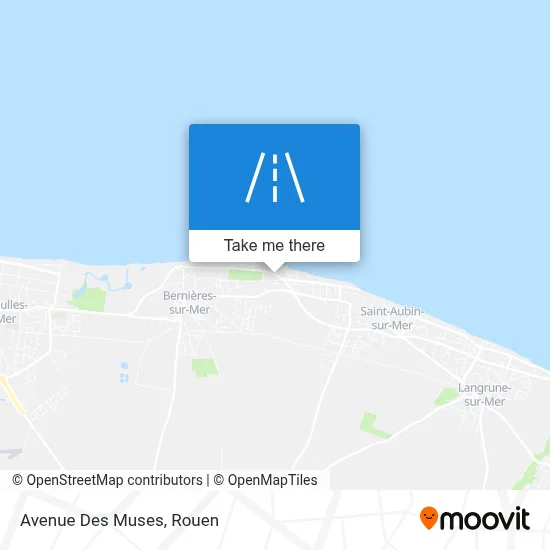 Avenue Des Muses map