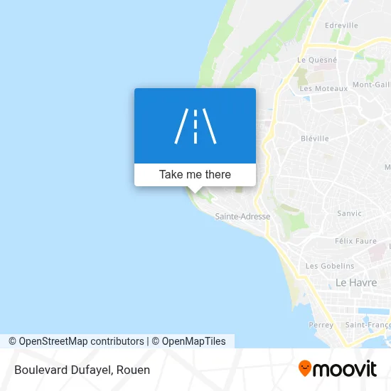 Boulevard Dufayel map
