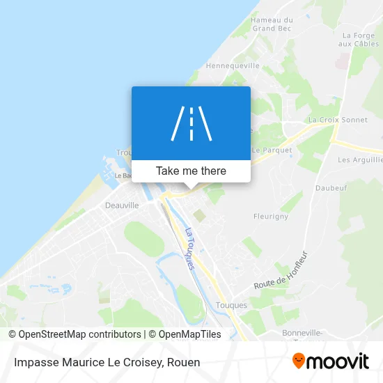 Impasse Maurice Le Croisey map