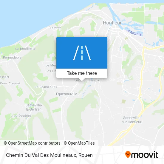 Chemin Du Val Des Moulineaux map