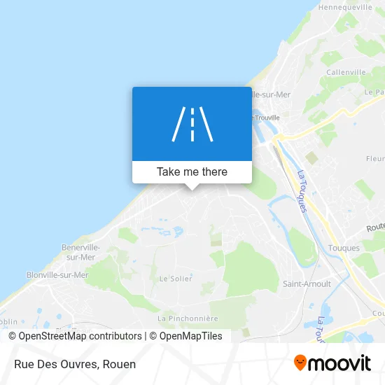 Rue Des Ouvres map