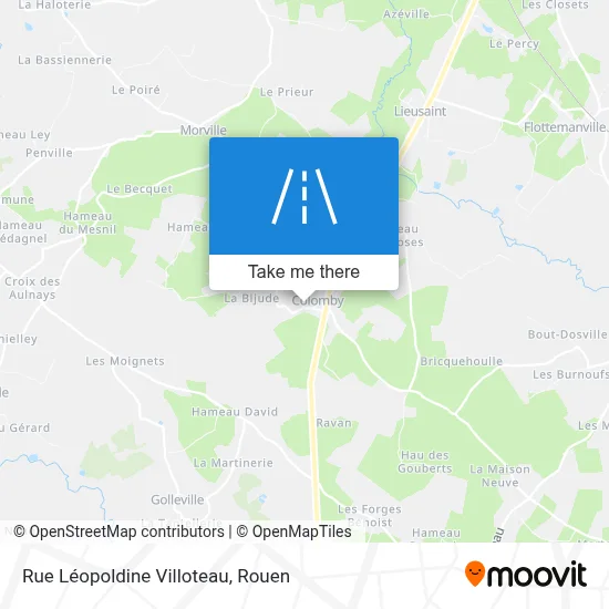 Rue Léopoldine Villoteau map