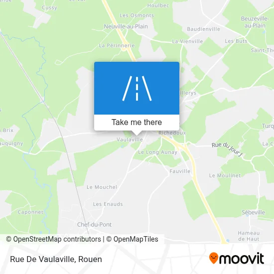 Rue De Vaulaville map