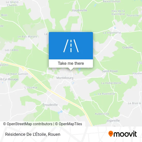 Résidence De L'Étoile map