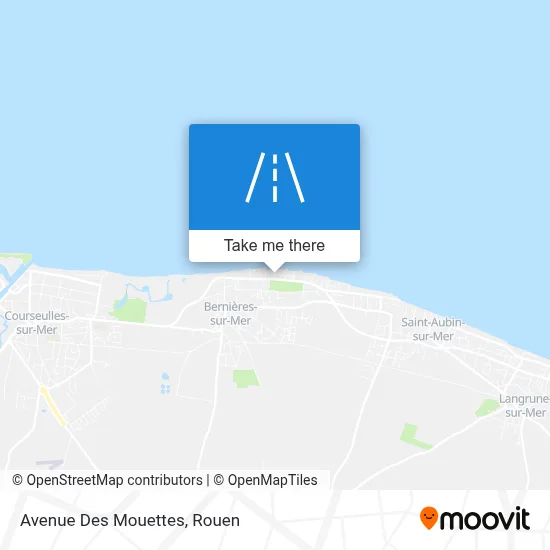Avenue Des Mouettes map