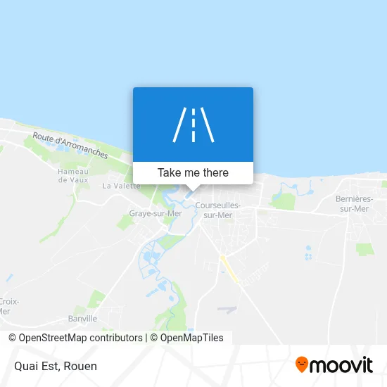 Quai Est map