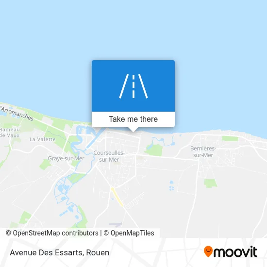 Avenue Des Essarts map