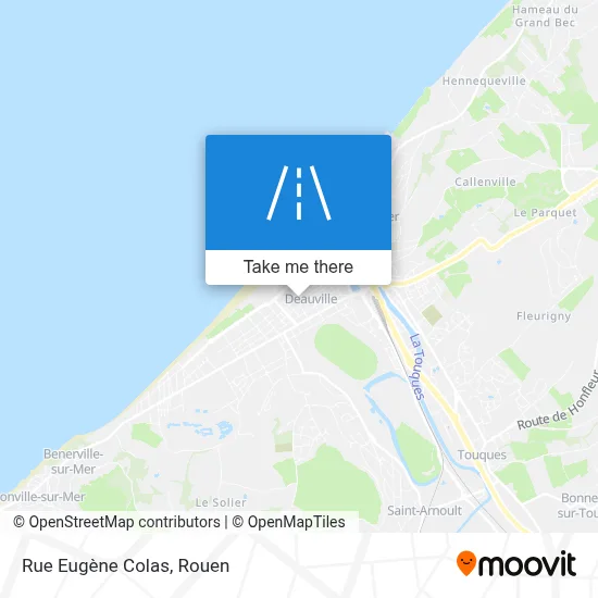Mapa Rue Eugène Colas