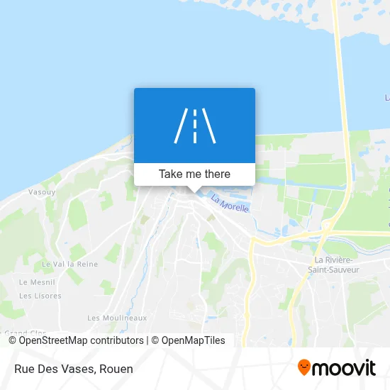 Rue Des Vases map