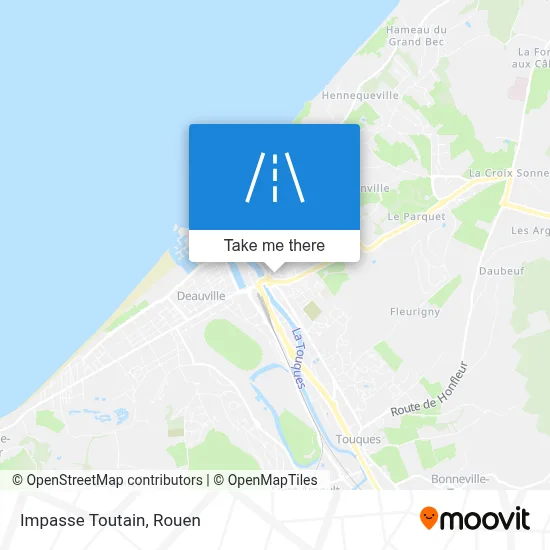 Impasse Toutain map