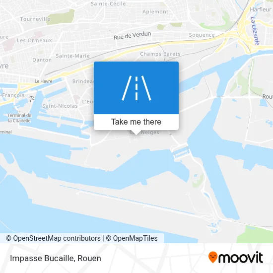 Impasse Bucaille map