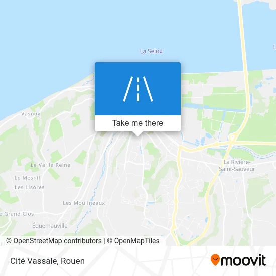 Cité Vassale map