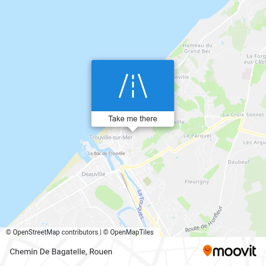 Chemin De Bagatelle map