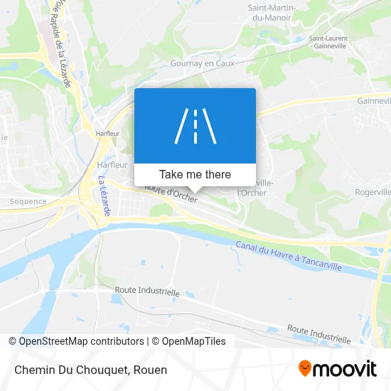 Mapa Chemin Du Chouquet