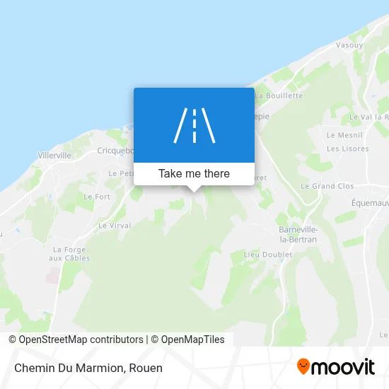 Chemin Du Marmion map