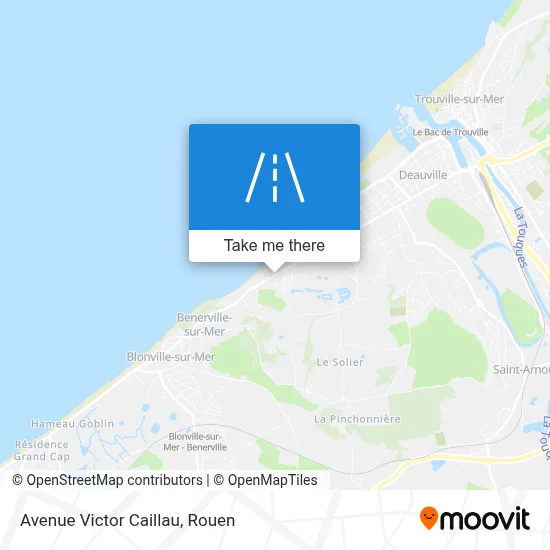Avenue Victor Caillau map