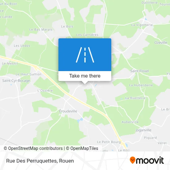 Rue Des Perruquettes map