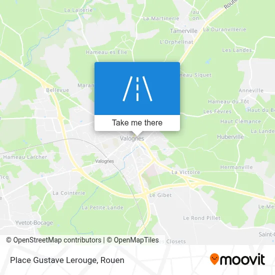 Place Gustave Lerouge map