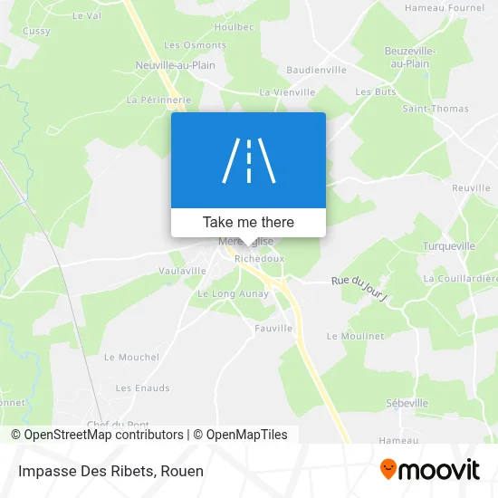 Impasse Des Ribets map