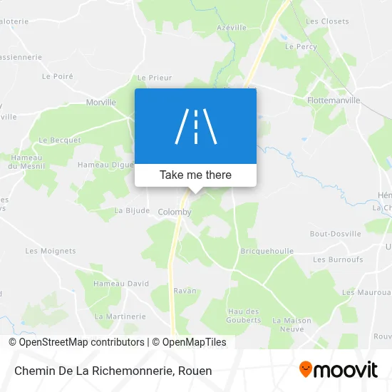 Chemin De La Richemonnerie map