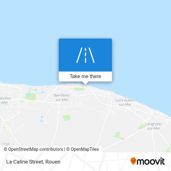 Rue De La Caline map