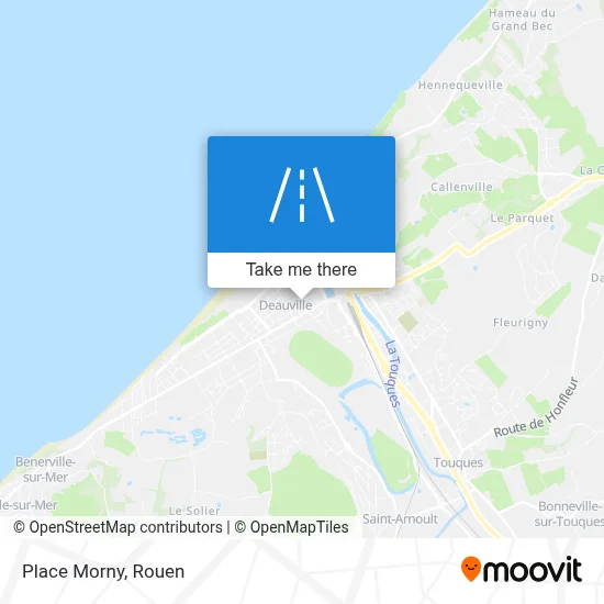 Place Morny map