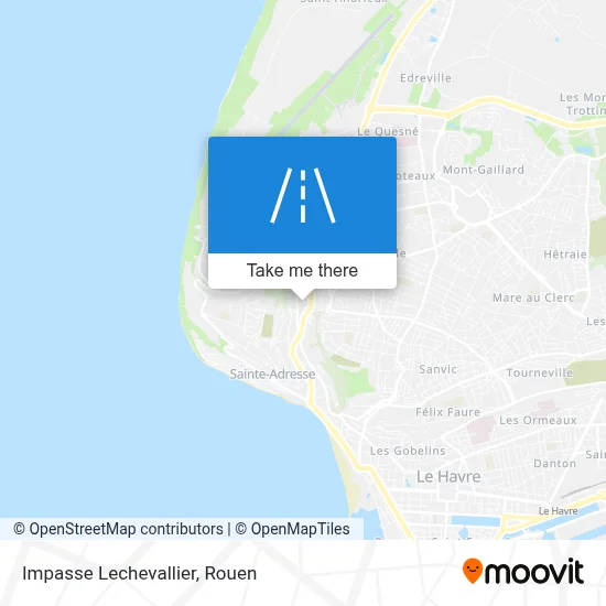 Impasse Lechevallier map