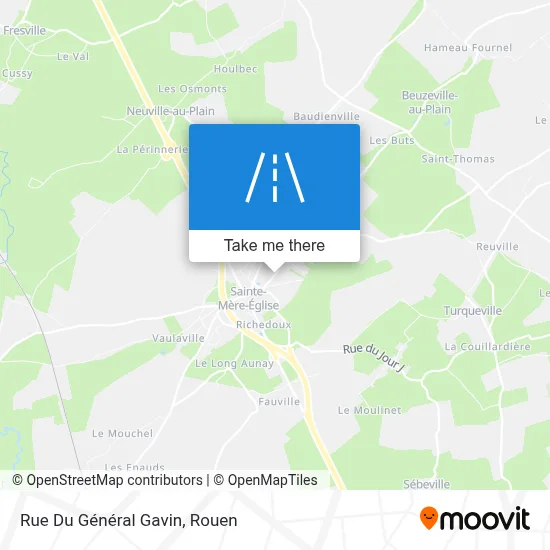 Rue Du Général Gavin map