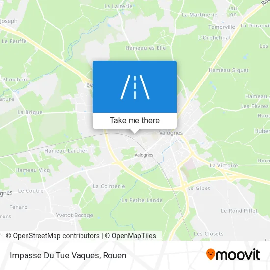 Impasse Du Tue Vaques map