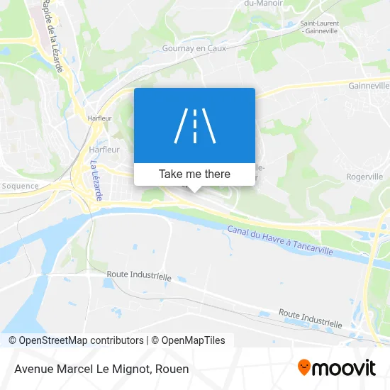 Avenue Marcel Le Mignot map